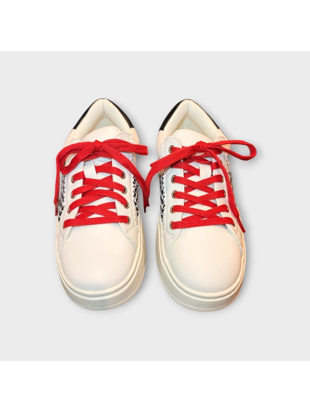 Hey Girl by Corky's Houndstooth tailgate sneakers Alabama